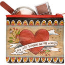 You Will Forever Be My Always Zipper Wallet Coin Purse Organizer Pouch | 5.25" x 4.25"