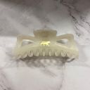 Giant Fresh Cream Megabow  Jane Exclusive Hair Claws Stocking Stuffers - Giftable Styles You’ll Love