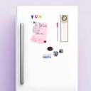 Santa - No One's Getting Christmas Fridge Notepads with Magnet Backs | Stocking Stuffer Holiday Memo Pads