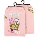 You Make Me Melt Easter and Spring Towels | Funny Kitchen Dish Towels