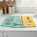 What A Sweet Day Easter and Spring Towels | Funny Kitchen Dish Towels