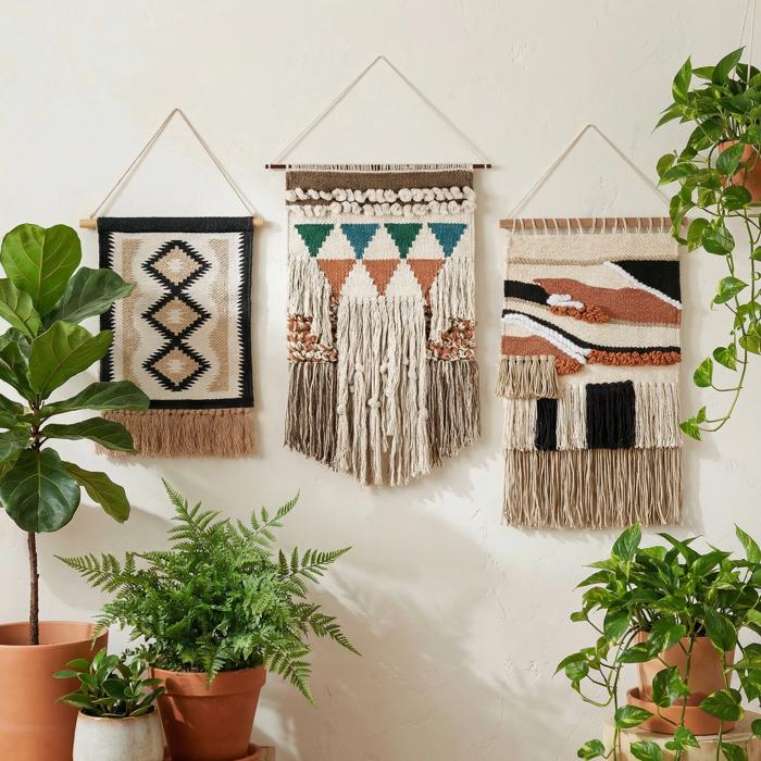 Boho Wall Hanging Decor | Rustic Farmhouse Wall Art
