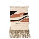 Riley Boho Woven Wall Hanging Boho Wall Hanging Decor | Rustic Farmhouse Wall Art