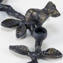 Rustic Birds On Limb Metal Candle Holder Rustic Bird Decor Collection | Farmhouse Bird Garden Decor