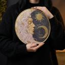 Lady Moon Wall Decor Celestial Decor | Sun Moon Home Accents