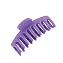 Purple Matte Single Classic Hair Claw