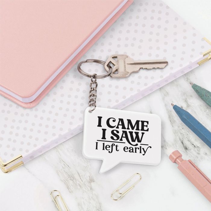 Funny Acrylic Keychains | Witty & Relatable Designs
