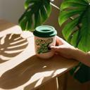 Adopt a Plant Ceramic To Go Mug Pretty Eco- and Plant-Themed To-Go Mugs with Silicone Lids | Eco-friendly Gifts - 5 Options!