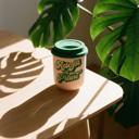 Adopt a Plant Ceramic To Go Mug Pretty Eco- and Plant-Themed To-Go Mugs with Silicone Lids | Eco-friendly Gifts - 5 Options!