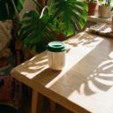 Positivity And Motivational Pretty Eco- and Plant-Themed To-Go Mugs with Silicone Lids | Eco-friendly Gifts - 5 Options!