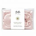 Pink Satin Sleep Set Giftable Goodnight Gorgeous Satin Sleep Set [Includes Pillowcase, Sleep Mask + Scrunchie]