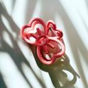 Velvet Claws Hello Cat Pink Bow Hair Clip | Claw Clip Velvet Claws Hello Cat Bow Hair Clip | Claw Clip