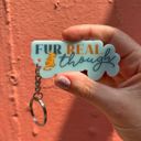 Fur Real Though Dog and Cat Themed Acrylic Keychains | 5 Style Options | Rescue Is My Favorite Breed, I Woof You & Puppy Lover