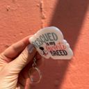 Rescue Is My Favorite Breed Dog and Cat Themed Acrylic Keychains | 5 Style Options | Rescue Is My Favorite Breed, I Woof You & Puppy Lover