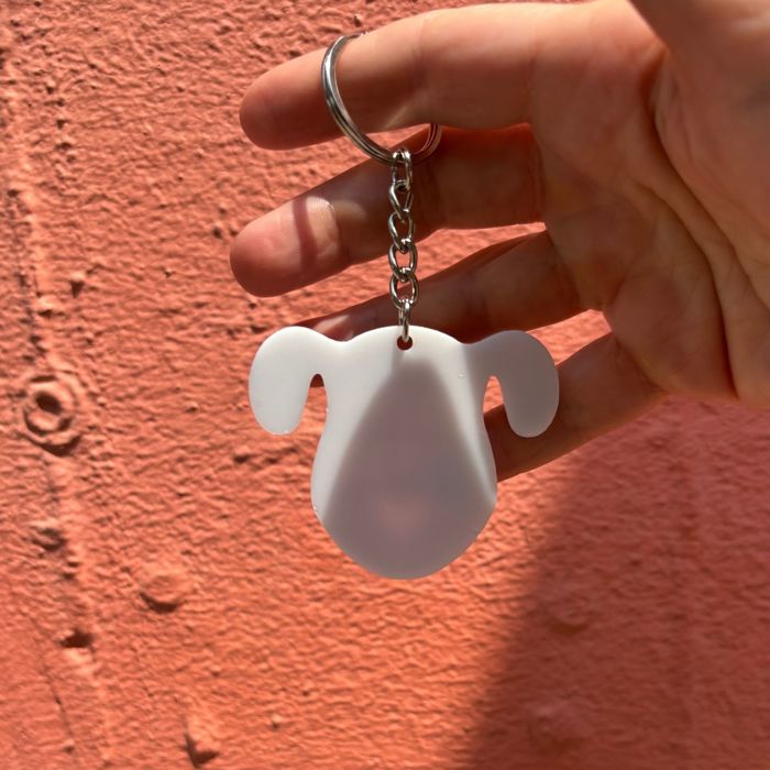 Dog and Cat Themed Acrylic Keychains | 5 Style Options | Rescue Is My Favorite Breed, I Woof You & Puppy Lover