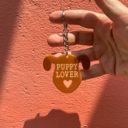 Puppy Lover Dog and Cat Themed Acrylic Keychains | 5 Style Options | Rescue Is My Favorite Breed, I Woof You & Puppy Lover