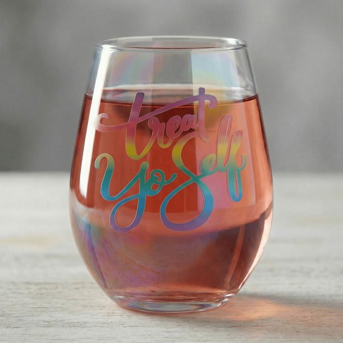 Jumbo Wine Glass in Gift Box - Holds an Entire Bottle of Wine! 
