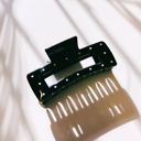 Polka Dot White on Black Jane Exclusive Hair Claws Stocking Stuffers - Giftable Styles You’ll Love