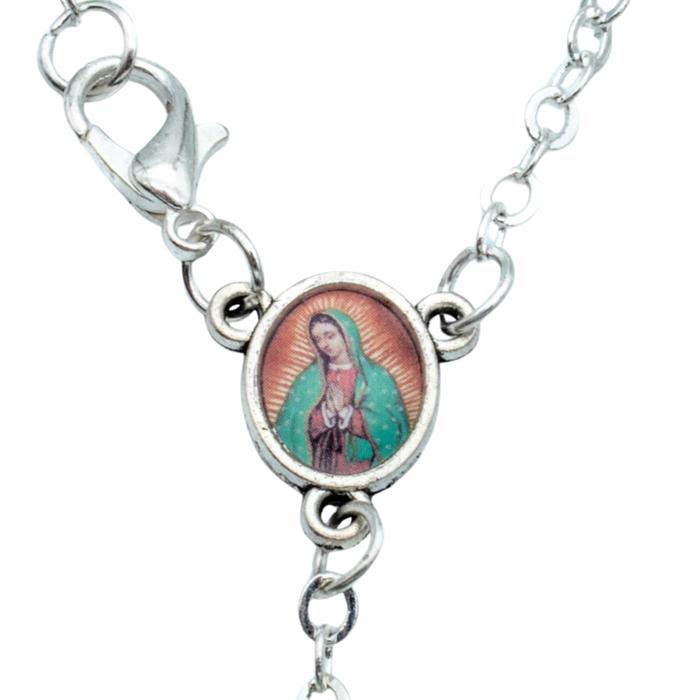 Our Lady Guadalupe Auto Rosary | Car Mirror Catholic Rosary 