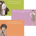  Roll My Eyes Out Loud, Don't Make Me Repeat Myself, Agree with You Sticky Notes Set Memo Pads Strong Adhesive | 2-7/8 x 4-3/8 inches | Pack of 3