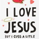 I Love Jesus Cute Enamel Pins on Giftable Cards - 20+ Styles Available