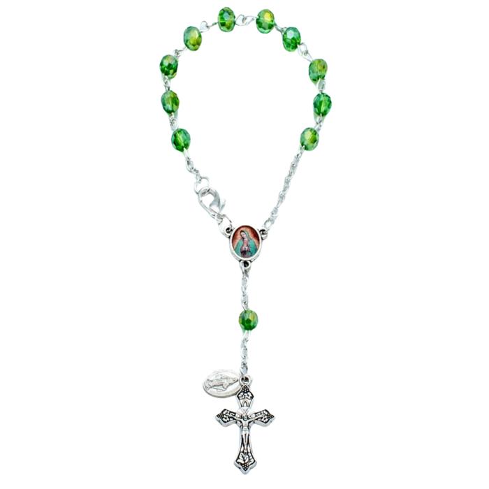 Our Lady Guadalupe Auto Rosary | Car Mirror Catholic Rosary 
