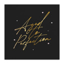  Aged to Perfection Foil Beverage Napkins | Paper Cocktail Napkins | 5”