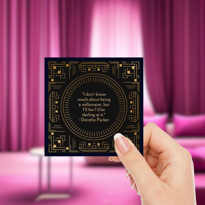 Art Deco Sticker Bundle | Gatsby Retro Glossy Die Cut Vinyl Sticker