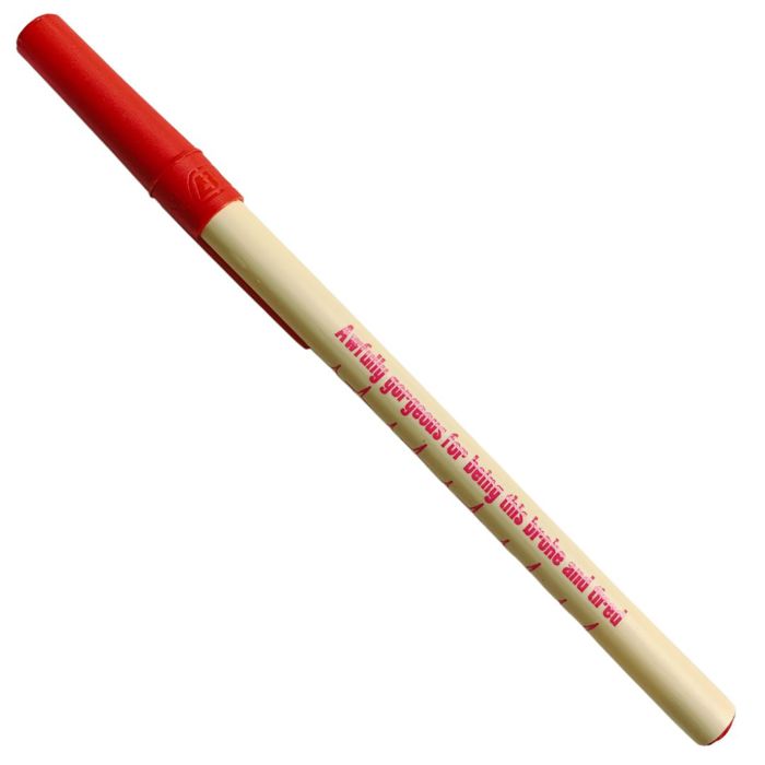 Gen Z Aesthetic Blue Ink Pens | Pens with Funny Sayings