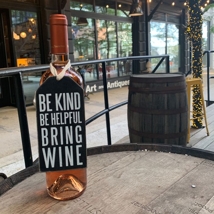 Cute Wine Bottle Gift Tags for Gifting Wine | Reusable Holiday Funny Saying Gift Hangers