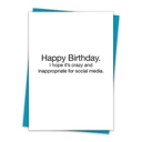  Birthday Cards Set of 10 Minimalist Cards - All Different