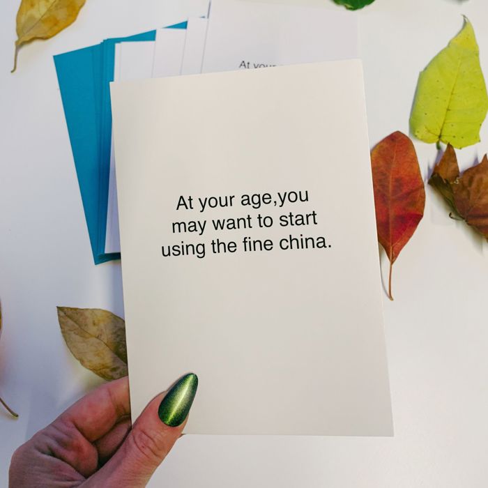 Birthday Cards Set of 10 Minimalist Cards - All Different