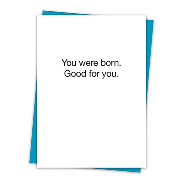 Birthday Cards Set of 10 Minimalist Cards - All Different