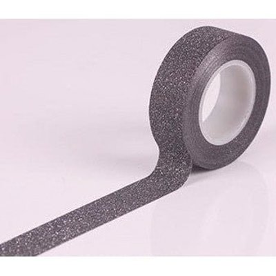Black Glitter Washi Tape | Gift Wrapping and Craft Tape