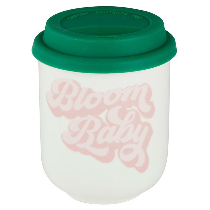 Pretty Eco- and Plant-Themed To-Go Mugs with Silicone Lids | Eco-friendly Gifts - 5 Options!