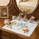  Blow Me Retro Hankie Floral Print Cotton Handkerchief