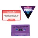  Born in the 1900s Gen X Millennial Sticker | Phone Water Bottle Vinyl Decals | 3 Pack