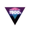  Born in the 1900s Gen X Millennial Sticker | Phone Water Bottle Vinyl Decals | 3 Pack
