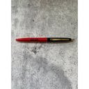  Boss Lady Two-Tone Refillable Pen in Cherry Red and Black