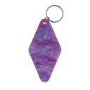  Brilliant Woman Who Can Do Anything Purple Marble Keychain | Gift for Her