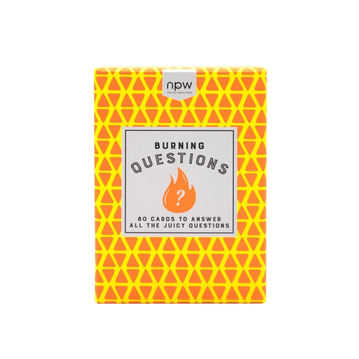 Burning Questions Card Game | 80 Cards to Answer All the Juicy Questions