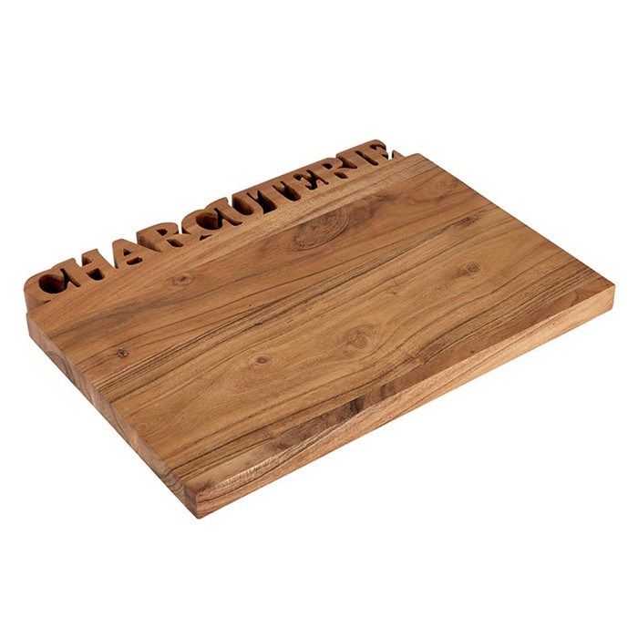 Charcuterie Cutting Board | Acacia Chopping Board Serving Tray | 15.5'' x 11.6''