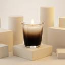  Cloudy Ombre Candle | Winter Pine Scented Glass Candle