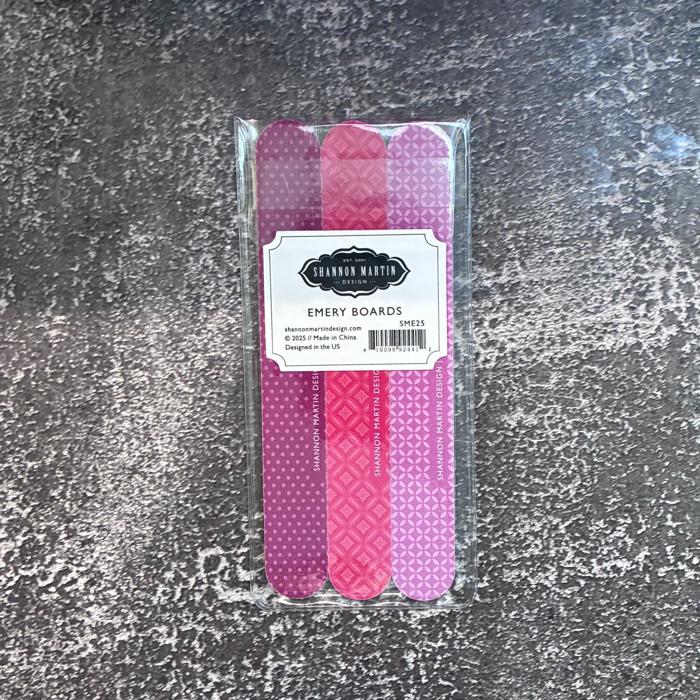 Confidence Emery Boards Set of 3 Inspirational Vintage Nail Files SME25