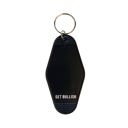  Crafty Illicit Activities Motel Style Keychain in Black