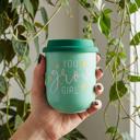  Pretty Eco- and Plant-Themed To-Go Mugs with Silicone Lids | Eco-friendly Gifts - 5 Options!