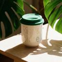  Pretty Eco- and Plant-Themed To-Go Mugs with Silicone Lids | Eco-friendly Gifts - 5 Options!