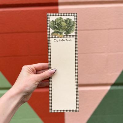 Oh, Kale Yeah Magnetic List Pad | 60 Pages | 2.75" x 9.5"