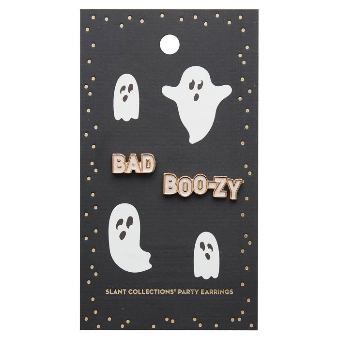 Halloween Spooky Earrings on Giftable Cards for Boo Baskets, Gifts, Gothic Fun