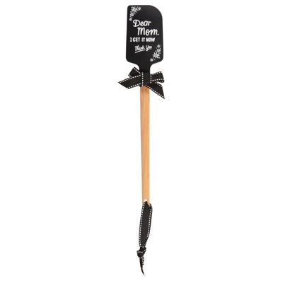 Dear Mom I Get It Now Thank You Spatula | Silicone Kitchen Spatula with Floral Design